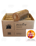 Boxed Ecofire HotRods Hardwood Briquettes | Free Nationwide Delivery | Buy Online at Firewood and Logs