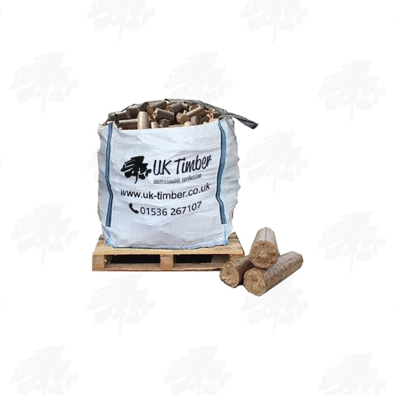 Bulk Bags of Ecofire HotRods Hardwood Briquettes | Free Nationwide Delivery | Buy Online at Firewood and Logs