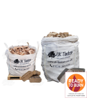 Bulk Bags of Ecofire HotBrix Hardwood Briquettes | Free Nationwide Delivery | Buy Online at Firewood and Logs