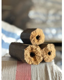 Sacks of Hazelnut Pini Kay Wood Briquettes | Free Nationwide Delivery