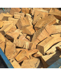 Premium Bark Free Clean Burn Oak Wedges | Buy Hardwood Logs Online from Firewood and Logs