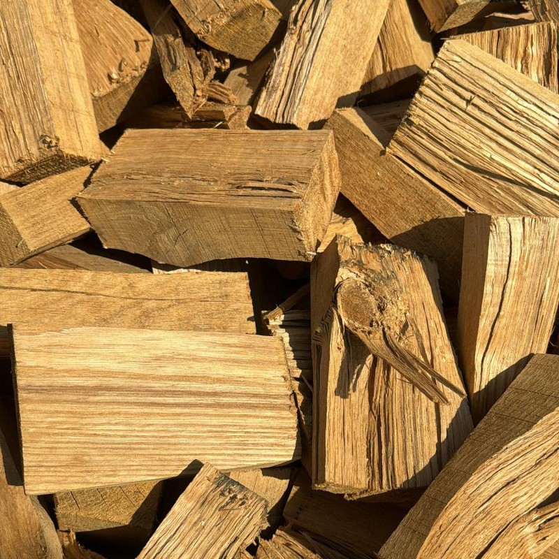Premium Bark Free Clean Burn Oak Wedges | Buy Hardwood Logs Online from Firewood and Logs