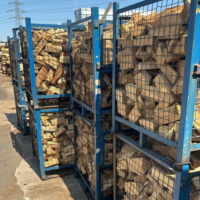 Premium Bark Free Clean Burn Oak Wedges | Buy Hardwood Logs Online from Firewood and Logs