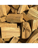 Premium Bark Free Clean Burn Oak Wedges | Buy Hardwood Logs Online from Firewood and Logs