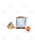 Large Bulk Bag of Kiln Dried British Larch/Douglas Fir Firewood