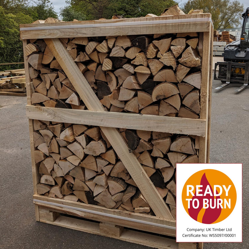 Buy Crates of Kiln-Dried Beech Hardwood Firewood Online | Free Nationwide Delivery