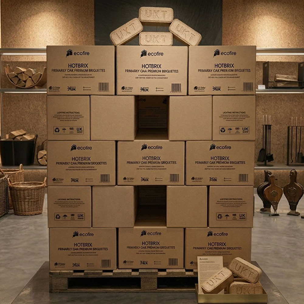 Ecofire HotBrix Hardwood Briquettes