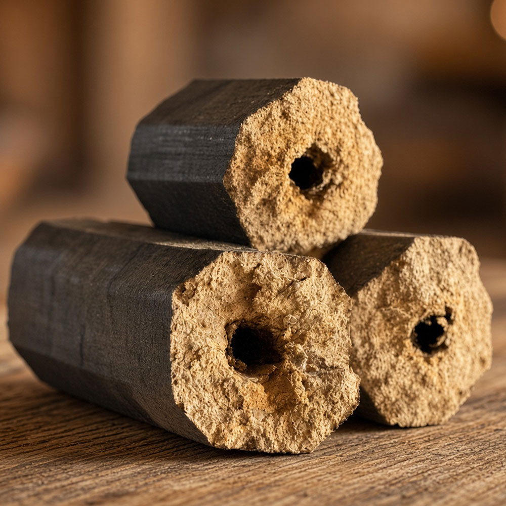 BRITEBURN Hazelnut Shell Pini Kay Briquettes