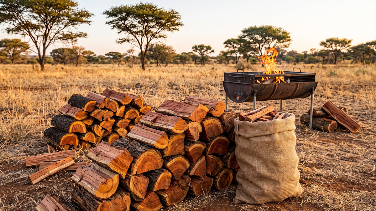 Sun Dried African Braai Wood