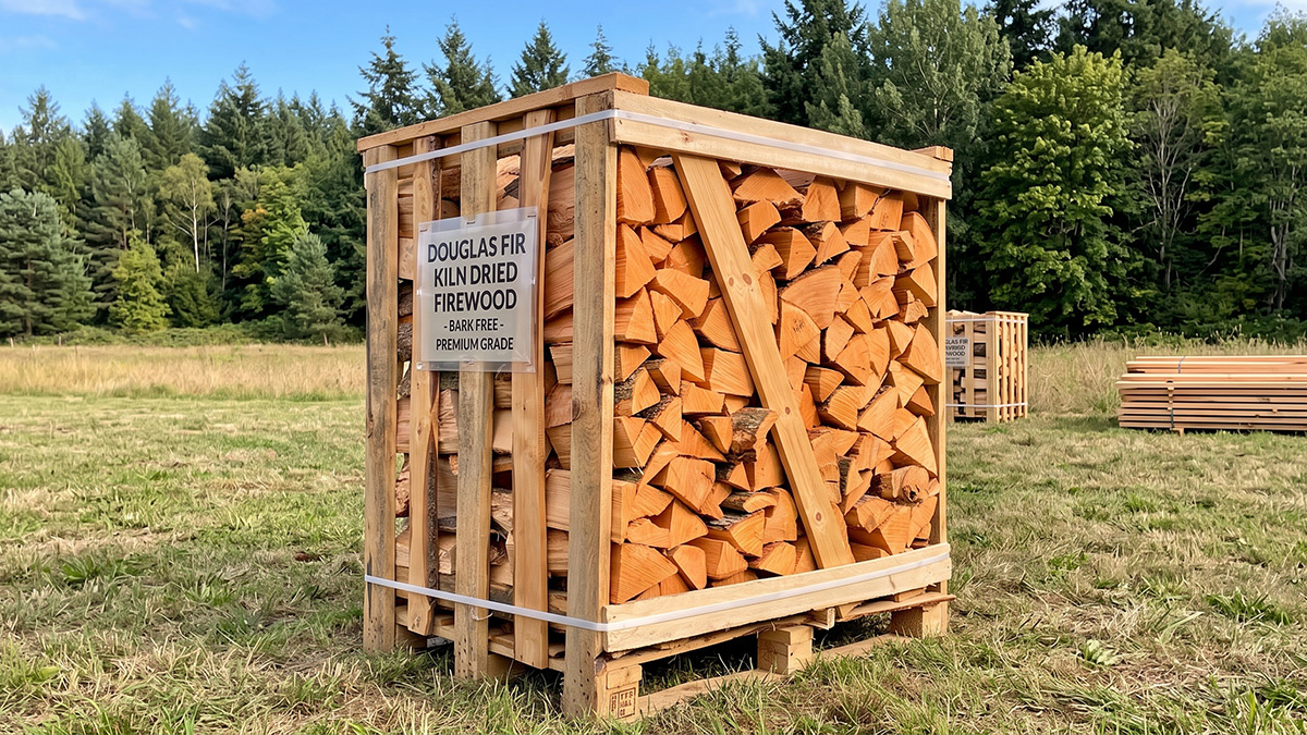 Kiln Dried Douglas Fir Firewood
