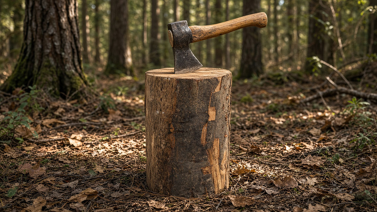 Firewood Chopping Blocks